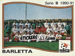 Sticker Squadra - Calciatori 1990-1991 - Panini