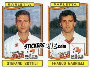 Cromo Stefano Sottili / Franco Gabrieli