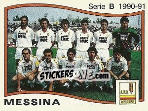 Figurina Squadra - Calciatori 1990-1991 - Panini