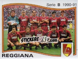 Figurina Squadra - Calciatori 1990-1991 - Panini