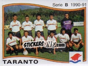 Sticker Squadra - Calciatori 1990-1991 - Panini