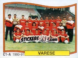 Sticker Squadra Varese - Calciatori 1990-1991 n. 527 - Panini