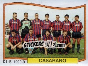 Sticker Squadra Casarano - Calciatori 1990-1991 n. 542 - Panini