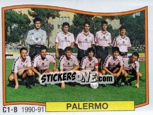 Sticker Squadra Palermo - Calciatori 1990-1991 n. 551 - Panini