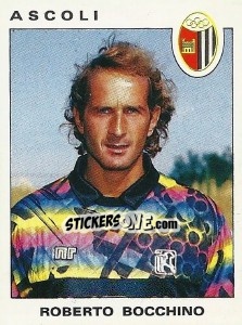 Sticker Roberto Bocchino - Calciatori 1991-1992 - Panini