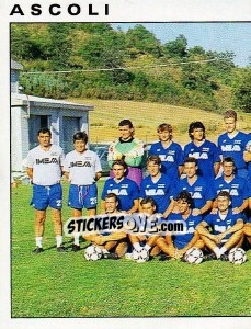 Sticker Team - Calciatori 1991-1992 n. 18 - Panini