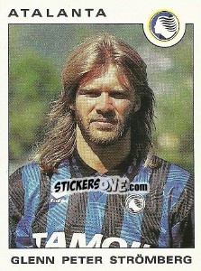 Sticker Glenn Peter Strömberg - Calciatori 1991-1992 n. 27 - Panini