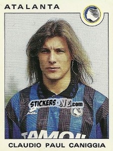 Sticker Claudio Paul Caniggia - Calciatori 1991-1992 - Panini