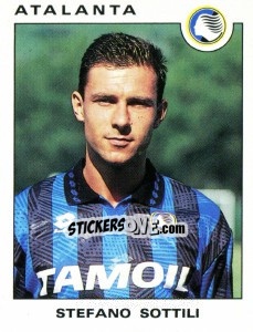 Sticker Stefano Sottili - Calciatori 1991-1992 - Panini