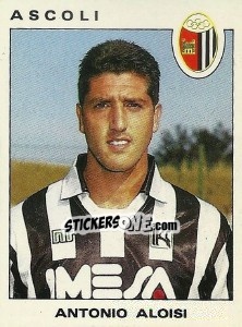 Sticker Antonio Aloisi - Calciatori 1991-1992 n. 3 - Panini