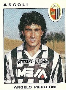 Cromo Angelo Pierleoni - Calciatori 1991-1992 - Panini