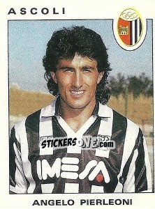 Sticker Angelo Pierleoni - Calciatori 1991-1992 n. 5 - Panini