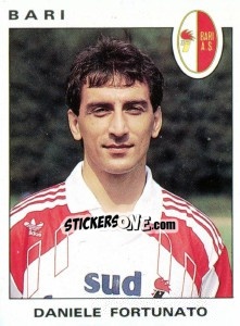 Sticker Daniele Fortunato - Calciatori 1991-1992 n. 45 - Panini