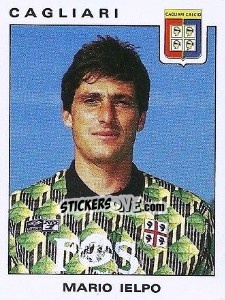 Sticker Mario Ielpo - Calciatori 1991-1992 n. 58 - Panini
