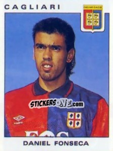 Sticker Daniel Fonseca - Calciatori 1991-1992 n. 71 - Panini