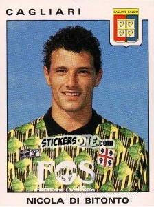 Sticker Nicola Di Bitonto - Calciatori 1991-1992 - Panini