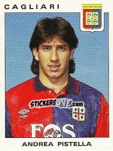 Cromo Andrea Pistella - Calciatori 1991-1992 - Panini