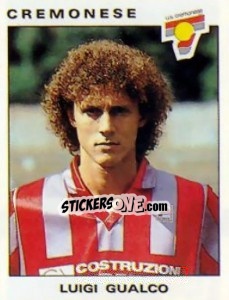 Figurina Luigi Gualco - Calciatori 1991-1992 - Panini