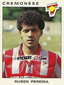 Sticker Ruben Pereira - Calciatori 1991-1992 - Panini