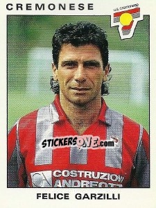 Sticker Felice Garzilli - Calciatori 1991-1992 n. 90 - Panini