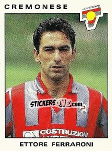 Cromo Ettore Ferraroni - Calciatori 1991-1992 - Panini