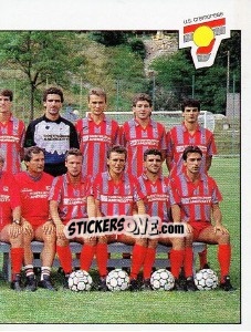 Sticker Team - Calciatori 1991-1992 n. 95 - Panini