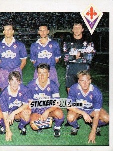 Sticker Team - Calciatori 1991-1992 n. 105 - Panini