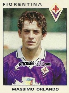 Figurina Massimo Orlando - Calciatori 1991-1992 n. 107 - Panini