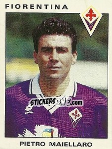 Sticker Pietro Maiellaro - Calciatori 1991-1992 n. 113 - Panini