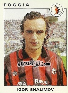 Figurina Igor Shalimov - Calciatori 1991-1992 - Panini