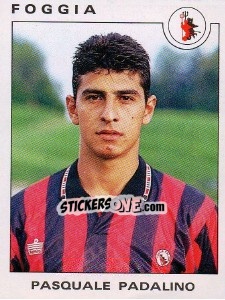 Figurina Pasquale Padalino - Calciatori 1991-1992 - Panini