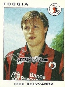 Sticker Igor Kolyvanov - Calciatori 1991-1992 n. 131 - Panini