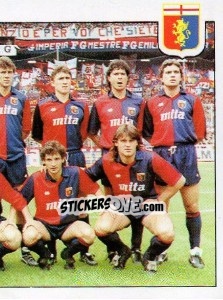 Sticker Team - Calciatori 1991-1992 n. 143 - Panini