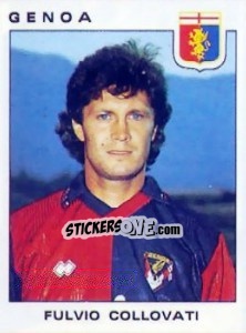 Sticker Fulvio Collovati - Calciatori 1991-1992 n. 150 - Panini