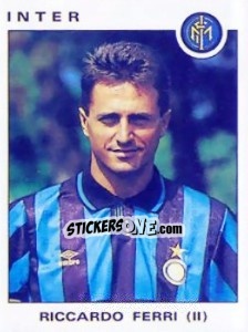 Sticker Riccardo Ferri - Calciatori 1991-1992 n. 157 - Panini