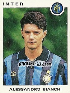 Sticker Alessandro Bianchi - Calciatori 1991-1992 - Panini