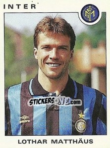 Figurina Lothar Matthäus - Calciatori 1991-1992 - Panini