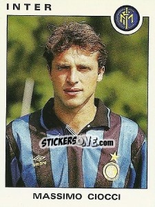 Sticker Massimo Ciocci - Calciatori 1991-1992 n. 169 - Panini