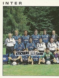 Sticker Team - Calciatori 1991-1992 n. 170 - Panini