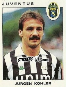 Cromo Jürgen Kohler - Calciatori 1991-1992 - Panini