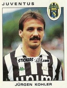 Cromo Jürgen Kohler - Calciatori 1991-1992 n. 176 - Panini