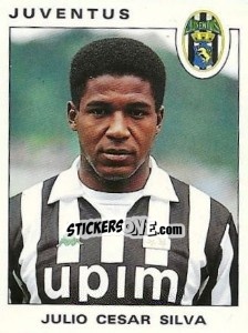 Figurina Julio Cesar Silva - Calciatori 1991-1992 - Panini