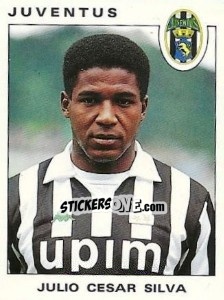 Sticker Julio Cesar Silva - Calciatori 1991-1992 n. 177 - Panini
