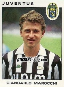 Sticker Giancarlo Marocchi - Calciatori 1991-1992 n. 179 - Panini
