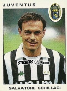 Sticker Salvatore Schillaci - Calciatori 1991-1992 - Panini