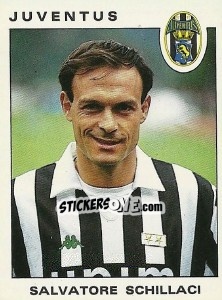 Figurina Salvatore Schillaci - Calciatori 1991-1992 - Panini