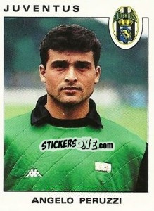Sticker Angelo Peruzzi - Calciatori 1991-1992 - Panini