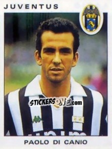 Sticker Paolo Di Canio - Calciatori 1991-1992 - Panini