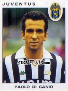 Sticker Paolo Di Canio - Calciatori 1991-1992 n. 190 - Panini
