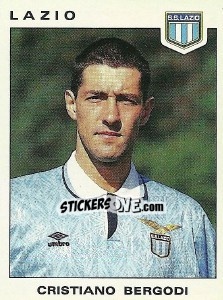 Sticker Cristiano Bergodi - Calciatori 1991-1992 - Panini